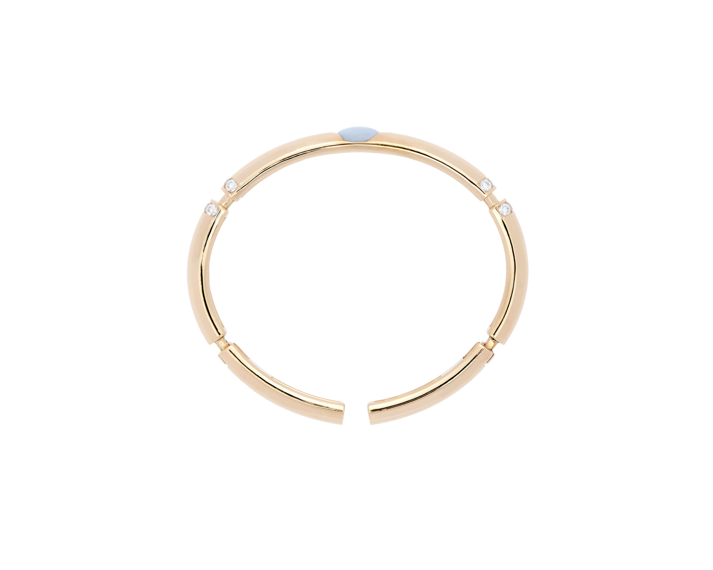 Floating Link Bangle Bracelet